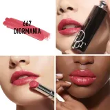 DIOR Dior Addict - Блестящая помада в флаконе для губ, который можно перезаправить, 3.2 г, оттенок 667 Diormania — фото 2