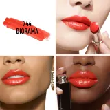 DIOR Dior Addict - Блестящая помада в флаконе для губ, который можно перезаправить, 3.2 г, оттенок 744 Diorama — фото 2