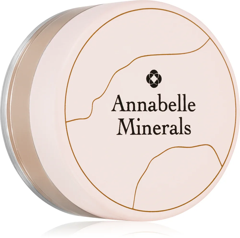 Annabelle Minerals Matte Mineral Foundation - Минеральный порошковый матирующий тональный фонд, 4 г, оттенок Natural Fair