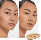 Shiseido Synchro Skin Self-Refreshing Foundation Advanced - Тональная основа с защитным фактором SPF 30, 30 мл, оттенок 210 Birch — фото 3