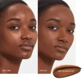 Shiseido Synchro Skin Self-Refreshing Foundation Advanced - Тональная основа с защитным фактором SPF 30, 30 мл, оттенок 520 Rosewood — фото 3