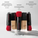 Shiseido Synchro Skin Self-Refreshing Foundation Advanced - Тональная основа с защитным фактором SPF 30, 30 мл, оттенок 560 Obsidian — фото 6