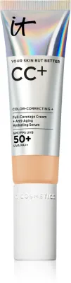 IT Cosmetics Your Skin But Better CC+ Mini - Крем CC SPF 50+, 12 мл, оттенок Medium