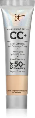 IT Cosmetics Your Skin But Better CC+ Mini - Крем CC SPF 50+, 12 мл, оттенок Light Medium