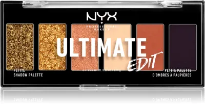 NYX Professional Makeup Ultimate Edit Petite Shadow - Палетка теней для век: палетка теней для век, 6 г
