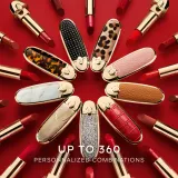 GUERLAIN Rouge G Double Mirror Jewel Case - Чехол для помады с зеркалом, 1 шт, оттенок Le Croco — фото 7