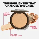 Smashbox x Becca Shimmering Skin Perfector Pressed Highlighter - Розсветлитель, 7 г, оттенок Opal — фото 8