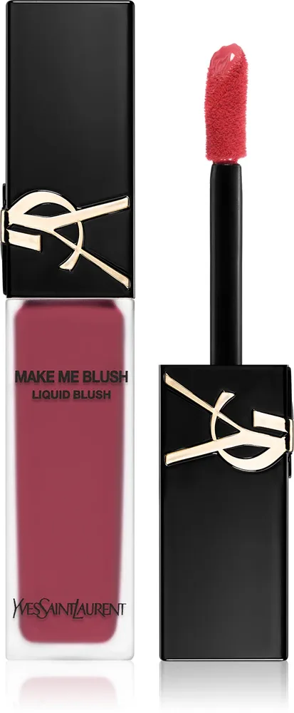 Румяна жидкие Yves Saint Laurent Make Me Blush Liquid для лица, легко наносятся,, 15 мл, оттенок 54  Berry Bang