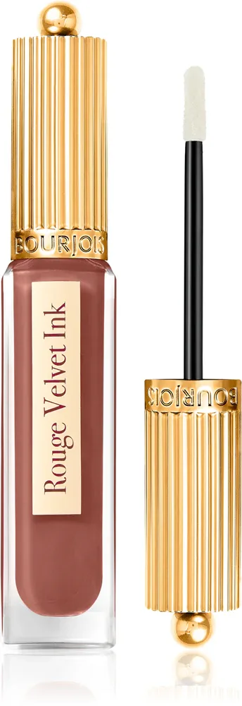 Bourjois Rouge Velvet Ink - Матовая жидкая помада, 3.5 мл, оттенок 20 Brownista