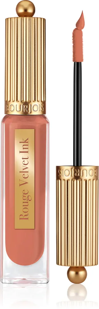 Bourjois Rouge Velvet Ink - Матовая жидкая помада, 3.5 мл, оттенок 02 Belle Inco-Nude