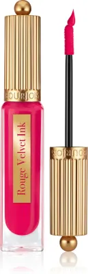 Bourjois Rouge Velvet Ink - Матовая жидкая помада, 3.5 мл, оттенок 07 Fushia Cha Cha