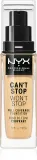 NYX Professional Makeup Can't Stop Won't Stop Full Coverage Foundation - Тональный фонд "Подклад мощно крывающий", 30 мл, оттенок 08 True Beige — фото 1