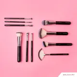 BrushArt Professional B4 Blush brush - Кисть для румян B4, 1 шт — фото 4
