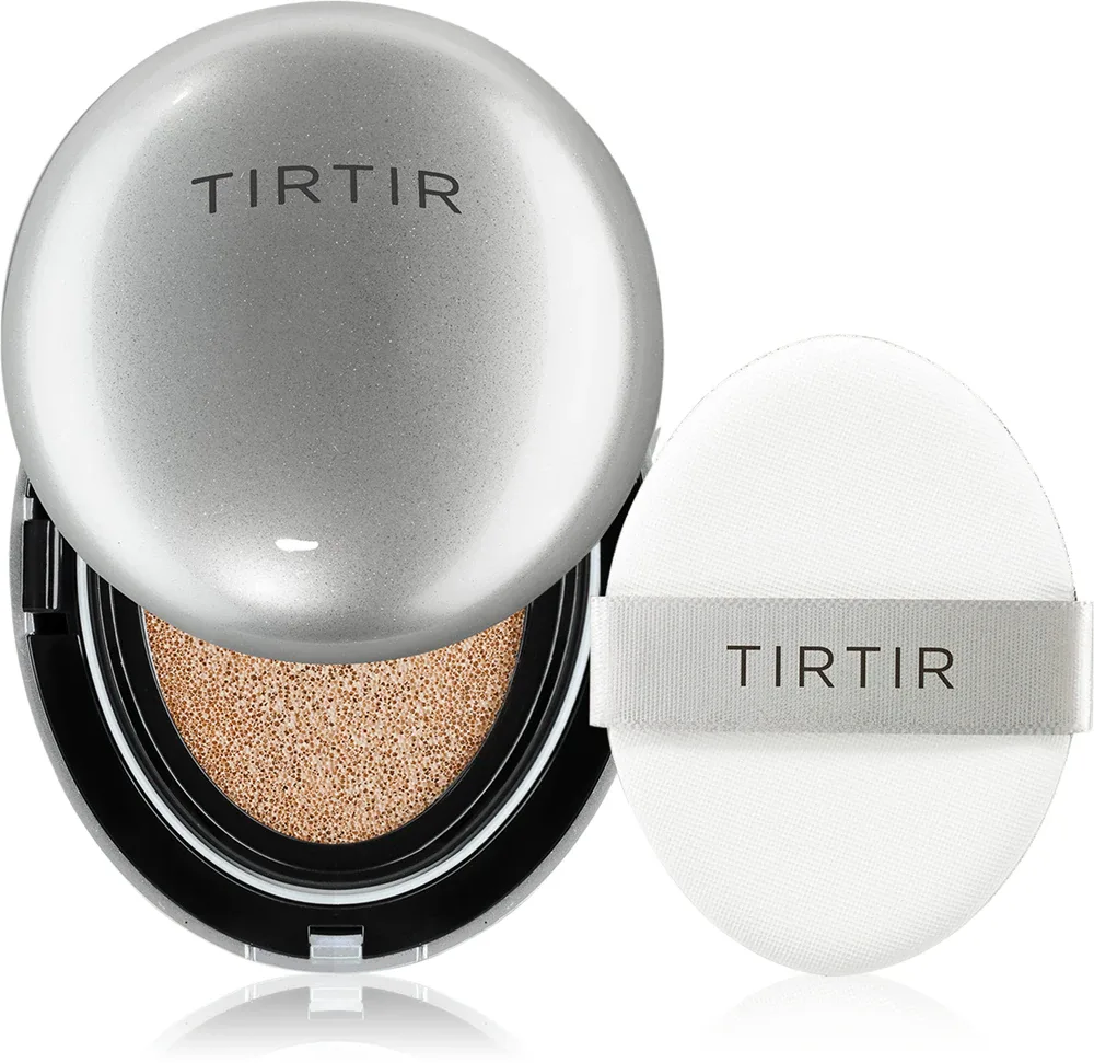 TIRTIR Mask Fit Aura Cushion Mini - Увлажняющая основа в губке с эффектом осветления, 4.5 г, оттенок 31N French Beige