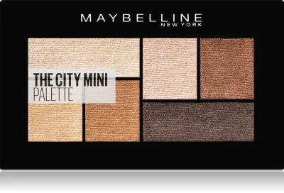 MAYBELLINE NEW YORK The City Mini Palette - Палетка теней для век, 6 г