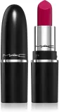 MAC Cosmetics MACximal Sleek Satin Lipstick Mini - Бархатная помада, придающая идеальный вид, 1.5 г, оттенок REBEL — фото 1