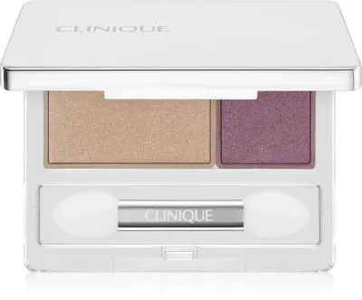 Clinique All About Shadow Duo - Дуо тени для век, 1.7 г, оттенок Beach Plum