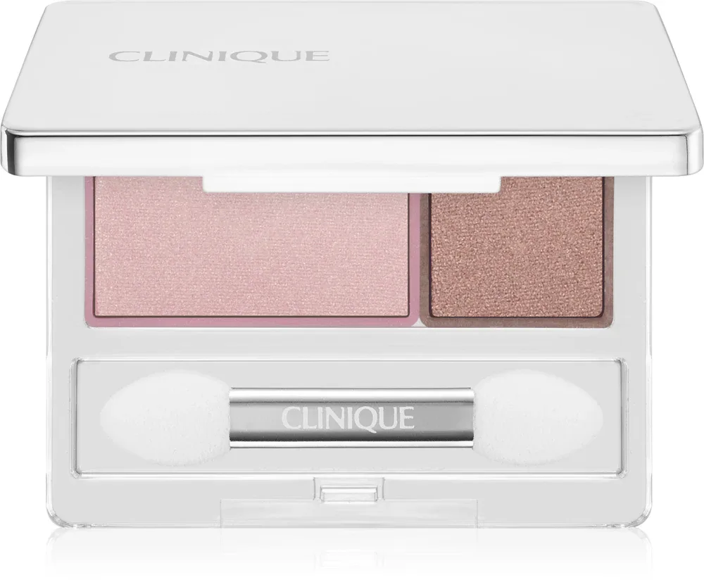 Clinique All About Shadow Duo - Дуо тени для век, 1.7 г, оттенок Strawberry Fudge - Shimmer