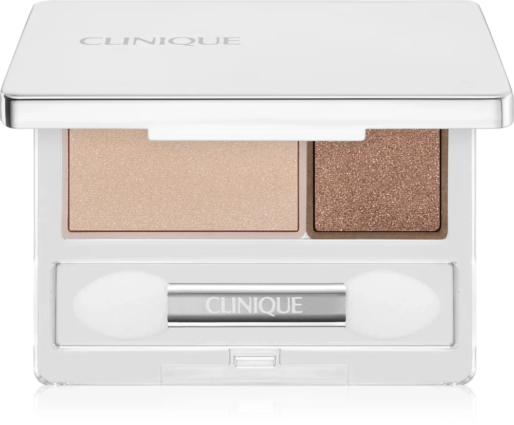 Clinique All About Shadow Duo - Дуо тени для век, 1.7 г, оттенок Like Mink - Shimmer
