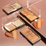 Revolution PRO Sculpt And Glow - Палетка для контурирования и подсветки, 8 г, оттенок Medium-Deep — фото 3