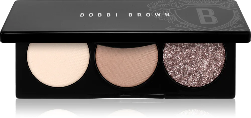 Bobbi Brown Essential Eye Shadow Trios - Палетка теней для век: paleta cieni do powiek nadający doskonały wygląd, 4.4 г, оттенок Everyday Greys