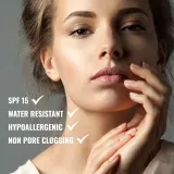 Dermacol Infinity - Тональный фонд с высокой степенью покрытия SPF 15, 20 г, оттенок 02 Beige — фото 2