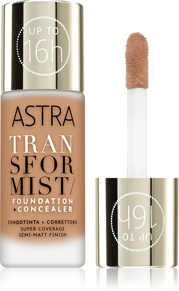 Astra Make-up Transformist - Тональная основа: тварый подклад, 18 мл, оттенок 005N Tan