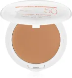 Тональное средство Avene Sun Mineral Tinted Compact компактное, солнцезащитное SPF 50, матовое, 10 г, оттенок Honey — фото 1