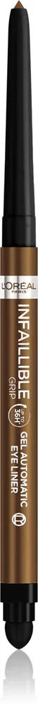 L’Oreal Paris Infaillible Grip 36h Gel Automatic Liner - Водостойкий гелевый карандаш для глаз, 5 г, оттенок 13 Bronzed