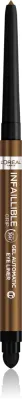 L’Oreal Paris Infaillible Grip 36h Gel Automatic Liner - Водостойкий гелевый карандаш для глаз, 5 г, оттенок 13 Bronzed