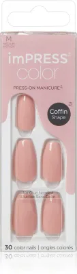 KISS imPRESS Color Medium - искусственные ногти Sumptuous, 30 шт
