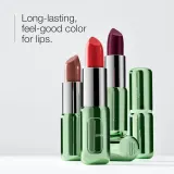 Clinique Pop Longwear Lipstick Shine - Блестящая помада, 3.9 г, оттенок Nude Pop — фото 5
