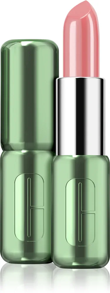 Clinique Pop Longwear Lipstick Shine - Блестящая помада, 3.9 г, оттенок Sugar Pop