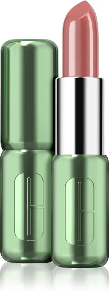 Clinique Pop Longwear Lipstick Shine - Блестящая помада, 3.9 г, оттенок Blush Pop