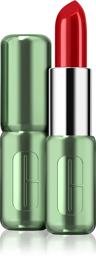Clinique Pop Longwear Lipstick Shine - Блестящая помада, 3.9 г, оттенок Cherry Pop