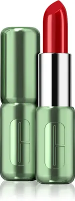 Clinique Pop Longwear Lipstick Shine - Блестящая помада, 3.9 г, оттенок Cherry Pop