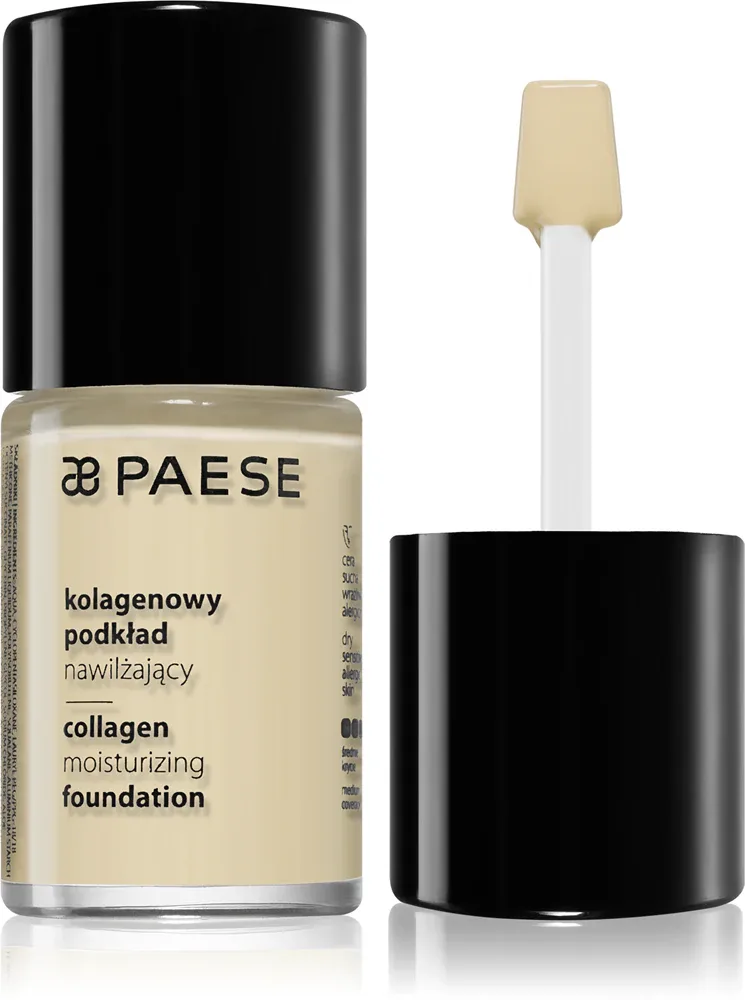 Paese Collagen - Увлажняющая основа с коллагеном, 30 мл, оттенок 301 C Nude