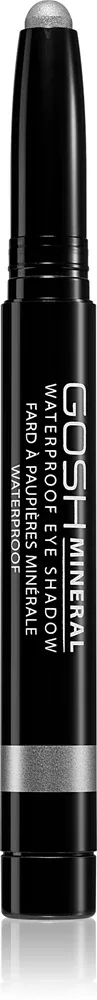 Gosh Mineral Waterproof - Водостойкая карандашная тушь для ресниц, 1.4 г, оттенок 006 Metallic Grey