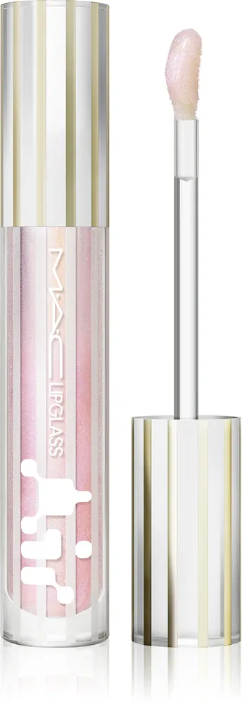 MAC Cosmetics Lipglass Air - Увлажняющий блеск для губ, 5 мл, оттенок Frozen