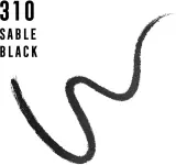 Max Factor Masterpiece Wow Liner Waterproof - Водостойкий карандаш для глаз, оттенок 310 Sable Black — фото 3