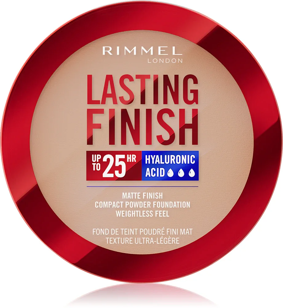 Rimmel Lasting Finish 25H - Пудра в компакте SPF 20, 7 г, оттенок 005 Ivory