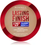Rimmel Lasting Finish 25H - Пудра в компакте SPF 20, 7 г, оттенок 010 Latte — фото 1