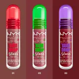 NYX Professional Makeup Gingerbaddie Land Gum Drop - Блеск для губ, 1 шт, оттенок 01 Hydra Honey — фото 7