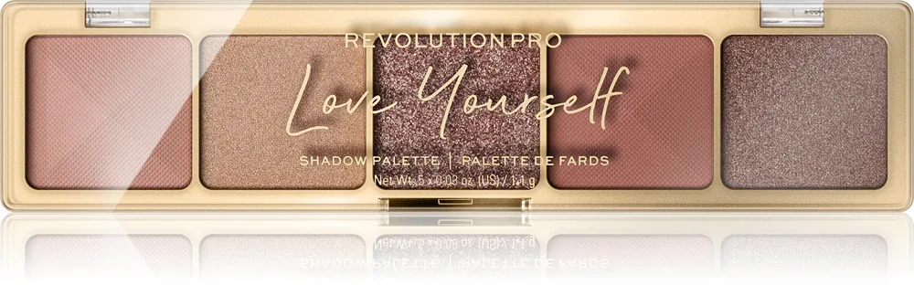 Revolution PRO Glam - Палетка теней для век: палетка теней для век, 5.5 г, оттенок Love Yourself Soft Pink