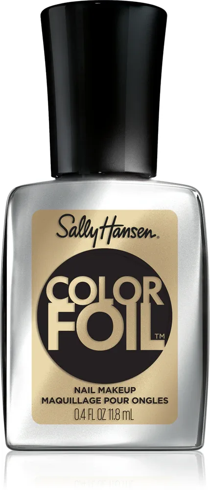 Sally Hansen Color Foil - Лак для ногтей с эффектом зеркала, 11.8 мл, оттенок 140 Gold Standard