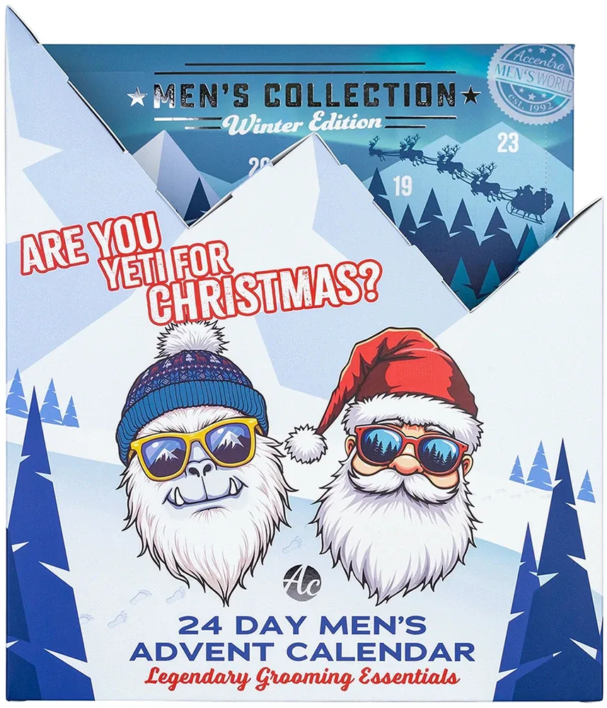 Accentra Men's Collection Winter Edition - Адвент-календарь для мужчин, 24 шт