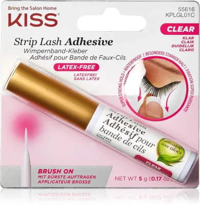 Клей для накладных ресниц KISS Strip Lash Adhesive для ресниц на ленте, 5 г