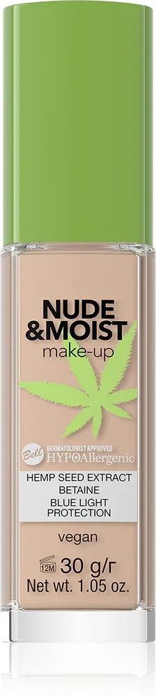 Bell HYPOallergenic - Легкий тональный крем, 30 г, оттенок 04 Natural Tan