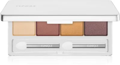 Clinique All About Shadow Quad - Палетка теней для век: палетка теней для век, 3.3 г, оттенок Morning Java - Shimmer