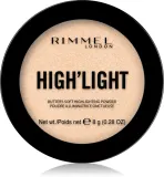 Rimmel High'light - Пудровый компактный хайлайтер, 8 г, оттенок 001 Stardust — фото 1